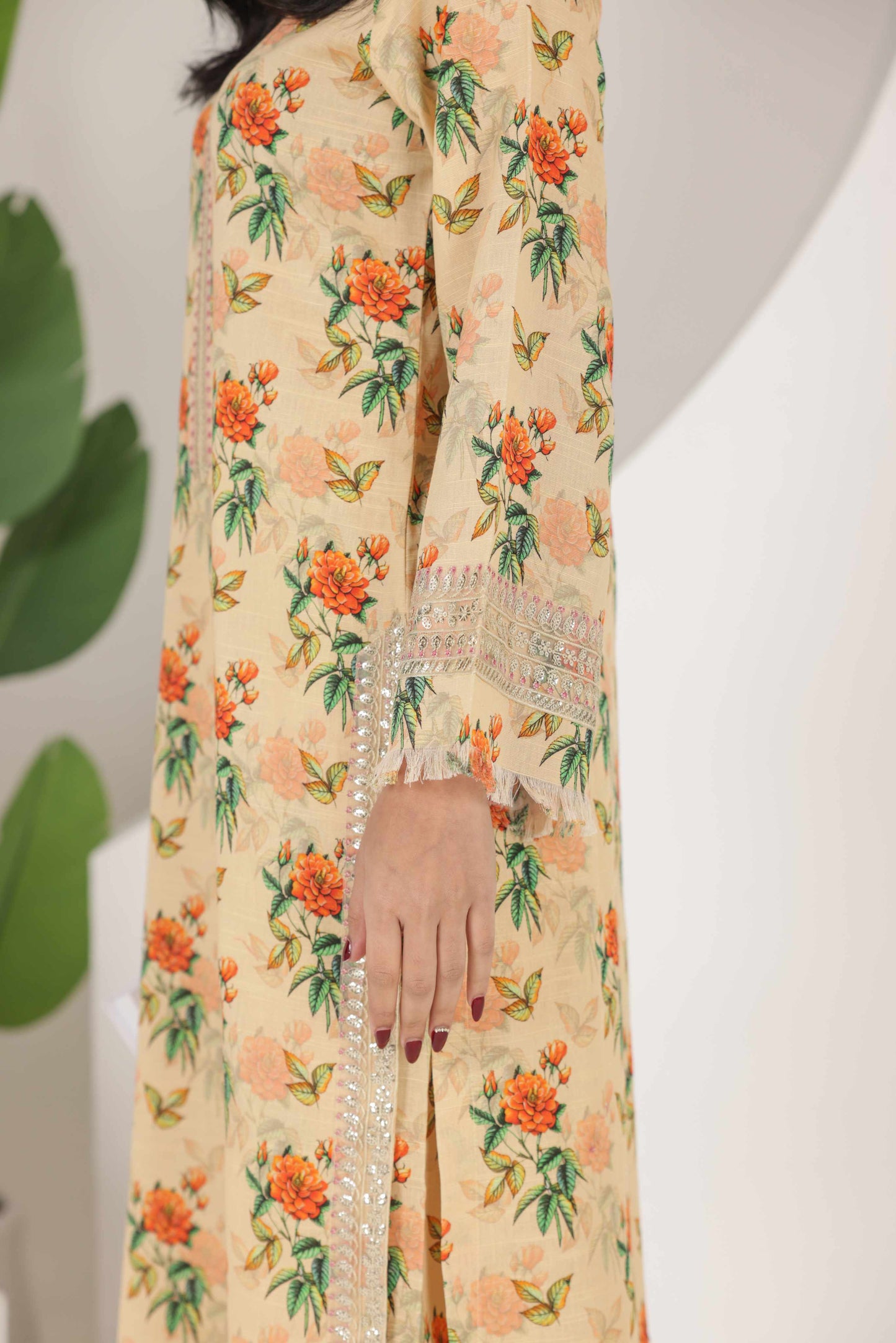 Floral Crush | 2 - Piece Stitched Suit