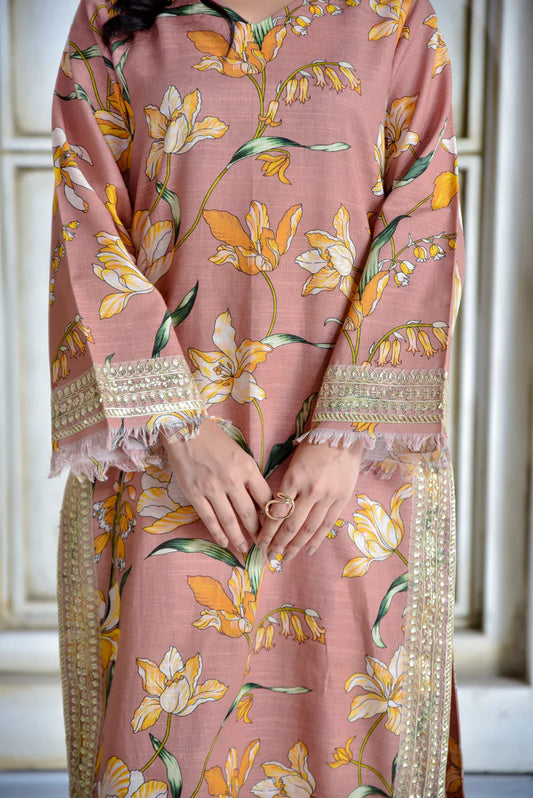 Ethnic Flair | 2 - Piece stitched Suit