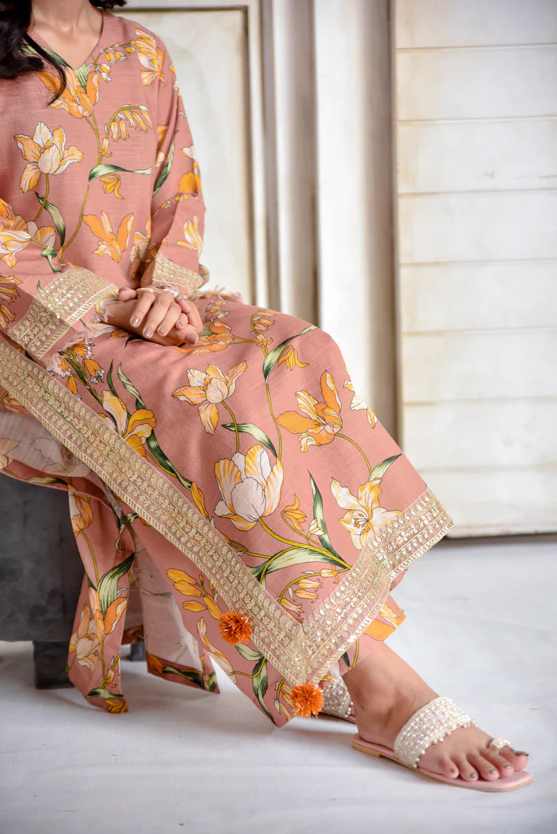 Ethnic Flair | 2 - Piece stitched Suit